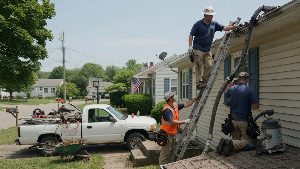 Gutter Installation in Burkettsville, OH near me